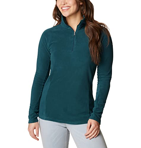 Columbia Damska bluza polarowa Glacial IV z zamkiem do połowy, fala nocna, S