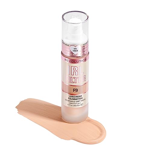Makeup Revolution IRL Filter podkład o długotrwałym działaniu odcień F9 23 ml