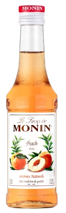 Syrop MONIN PEACH 0,25 l - brzoskwinia