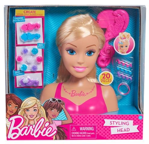 Just Play Barbie Głowa do stylizacji blond włosy