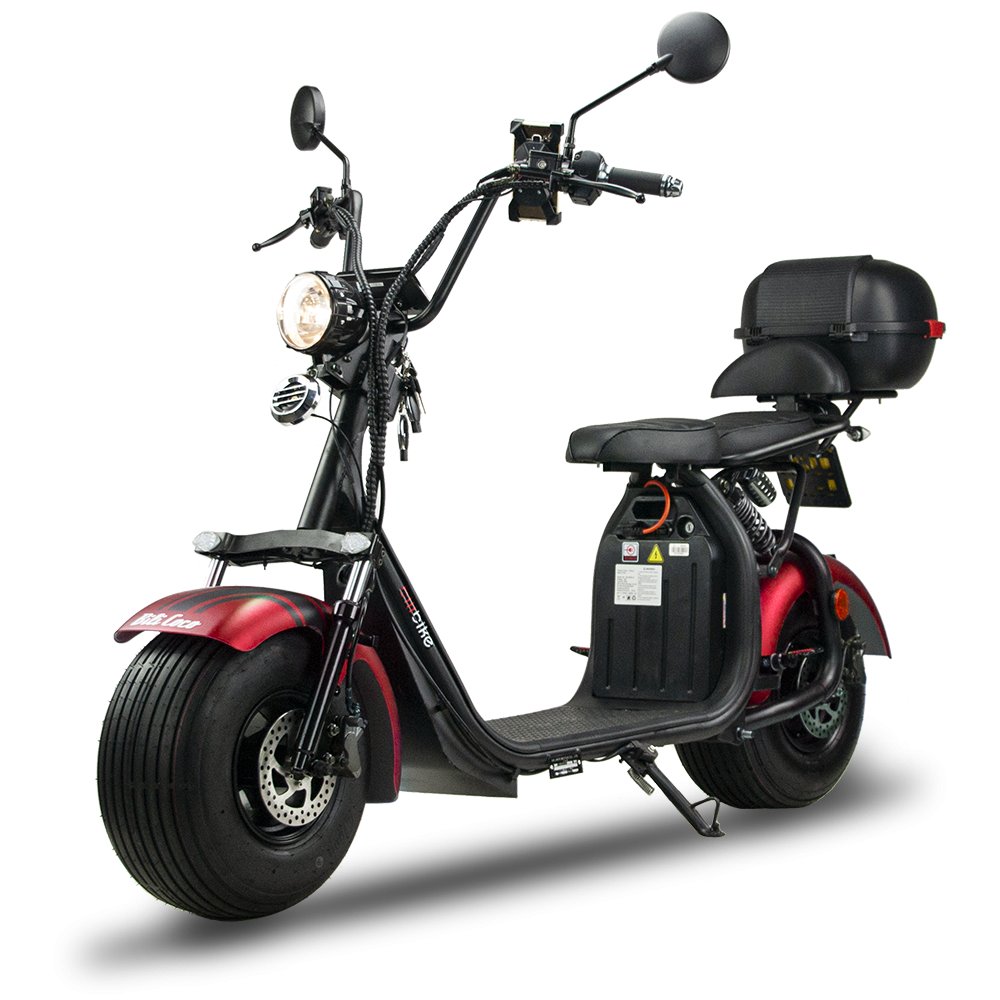 Bili Bike Skuter elektryczny BILI COCO STRONG 2000W -czerwony