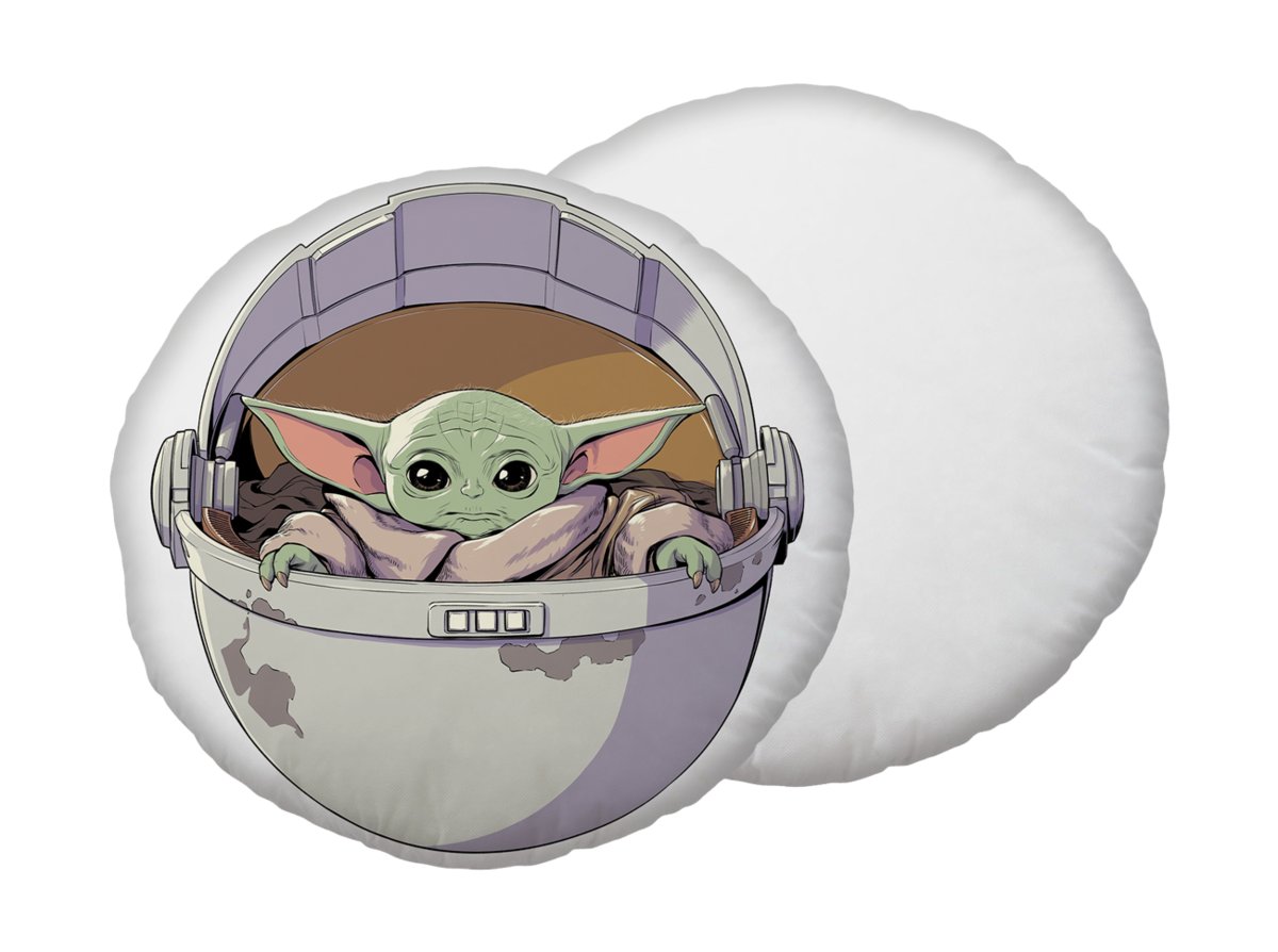 Poduszka Kształtka 40Cm Mandalorian Grogu