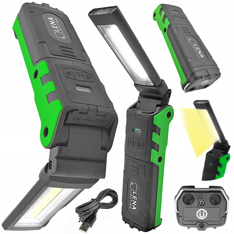 Latarka Warsztatowa Lampka Lampa Led Lena 400LM