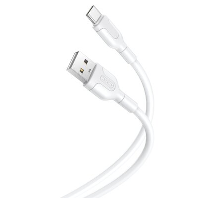 Kabel 2.1A 1m USB - USB-C XO NB212 biały