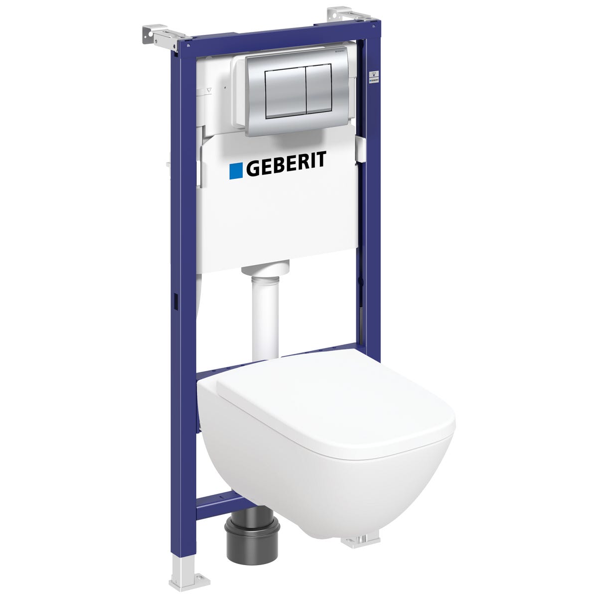 Zestaw podtynkowy WC Square Delta Geberit 4064746006401