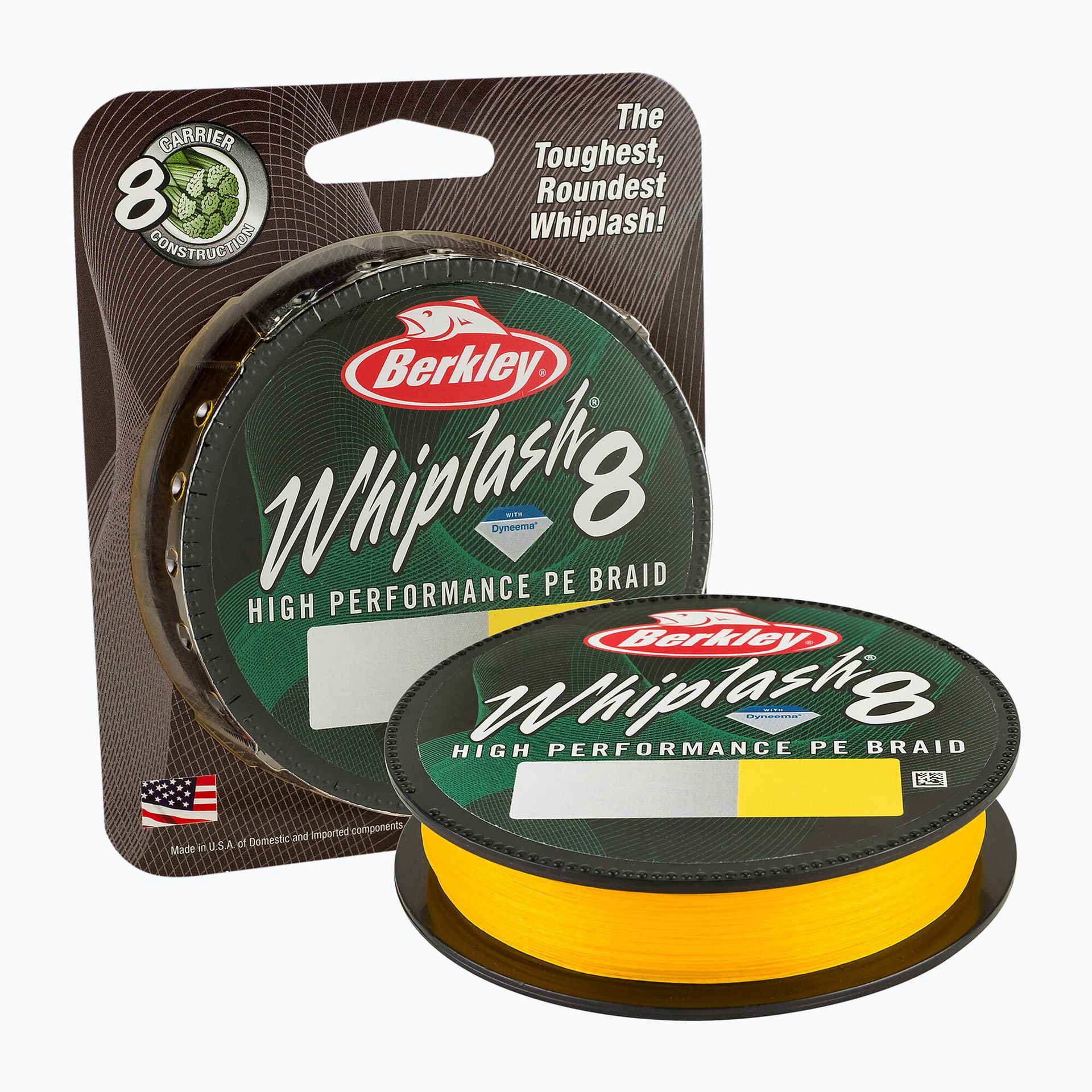 Berkley Whiplash 8 - 0.10mm/150m/14.8kg Yellow -