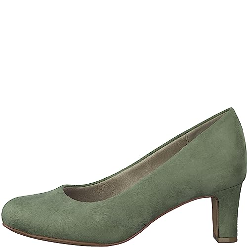 Jana Damskie Softline 8-22470-41 wygodne uniwersalne buty klasyczne, biznesowe, proste, odświętne czółenka, Sage, 39 EU Weit