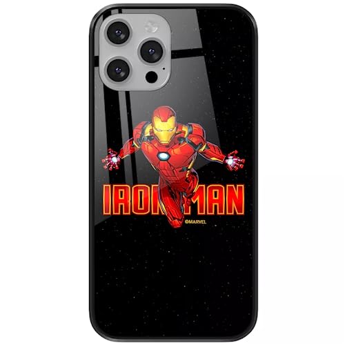 ERT GROUP etui na telefon Apple Iphone 13 MINI, case oryginalny i oficjalnie licencjonowany przez Marvel, wzór Iron Man 030, wykonany z hartowanego szkła, etui ochronne