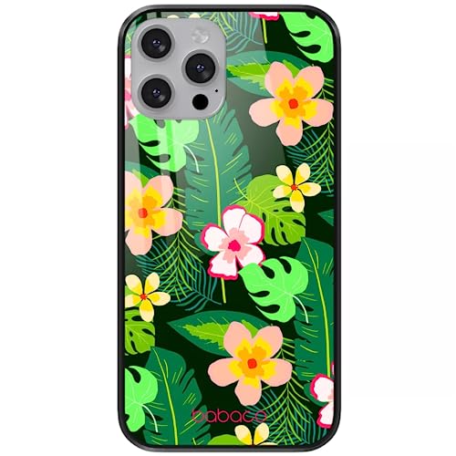 ERT GROUP etui na telefon Apple Iphone 13 MINI, case oryginalny i oficjalnie licencjonowany przez Babaco, wzór Flowers 019, wykonany z hartowanego szkła, etui ochronne