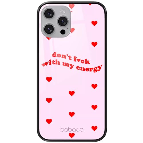 ERT GROUP etui na telefon Apple Iphone 13 MINI, case oryginalny i oficjalnie licencjonowany przez Babaco, wzór My energy 003, wykonany z hartowanego szkła, etui ochronne
