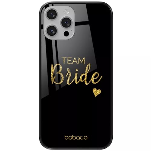 ERT GROUP etui na telefon Apple Iphone 13 MINI, case oryginalny i oficjalnie licencjonowany przez Babaco, wzór Team Bride 001, wykonany z hartowanego szkła, etui ochronne