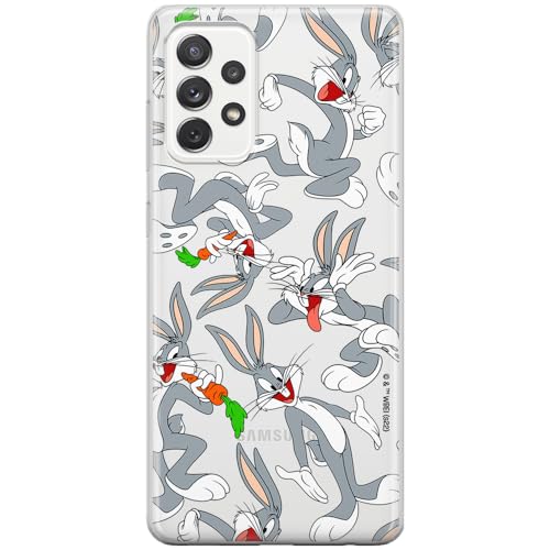 ERT GROUP etui na telefon Samsung A73 5G, case oryginalny i oficjalnie licencjonowany przez Looney Tunes, wzór Bugs 013, optymalnie dopasowane, plecki z TPU częściowo przeźroczyste