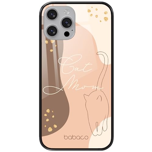 ERT GROUP etui na telefon Apple Iphone 13 MINI, case oryginalny i oficjalnie licencjonowany przez Babaco, wzór Cats 006, wykonany z hartowanego szkła, etui ochronne