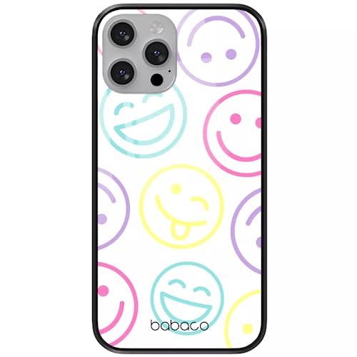 ERT GROUP etui na telefon Apple Iphone 13, case oryginalny i oficjalnie licencjonowany przez Babaco, wzór Positive vibes 002, wykonany z hartowanego szkła, etui ochronne