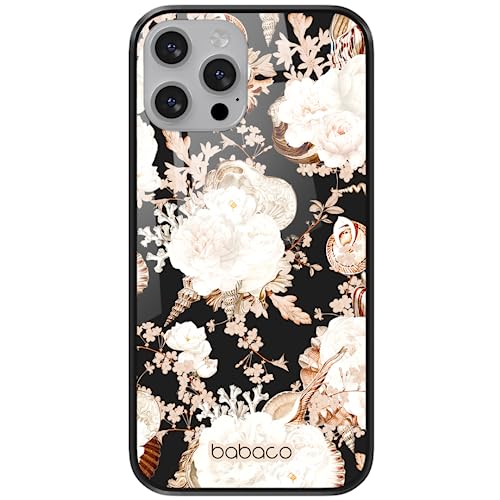 ERT GROUP etui na telefon Apple Iphone 13 MINI, case oryginalny i oficjalnie licencjonowany przez Babaco, wzór Flowers 044, wykonany z hartowanego szkła, etui ochronne