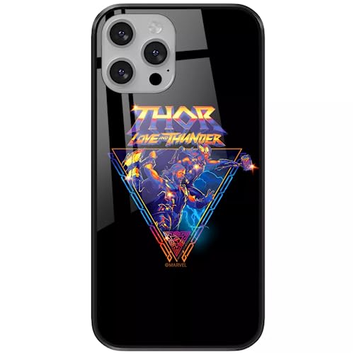 ERT GROUP etui na telefon Apple Iphone 13 MINI, case oryginalny i oficjalnie licencjonowany przez Marvel, wzór Thor 003, wykonany z hartowanego szkła, etui ochronne