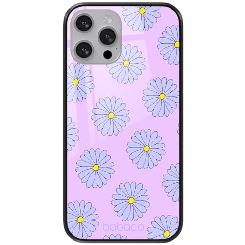 ERT GROUP etui na telefon Apple Iphone 13 MINI, case oryginalny i oficjalnie licencjonowany przez Babaco, wzór Flowers 021, wykonany z hartowanego szkła, etui ochronne