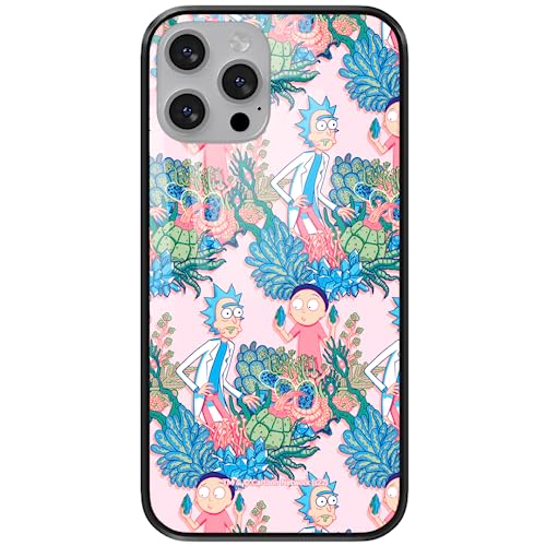 ERT GROUP etui na telefon Apple Iphone 13, case oryginalny i oficjalnie licencjonowany przez Rick and Morty, wzór Rick & Morty 021, wykonany z hartowanego szkła, etui ochronne
