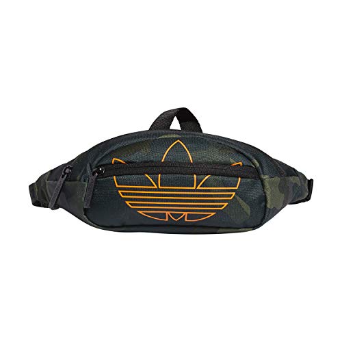 adidas Originals National Waist Fanny Pack - torba podróżna, Adi Camo/Signal Orange, jeden rozmiar, National Waist Pack - Fanny Pack - Torba podróżna