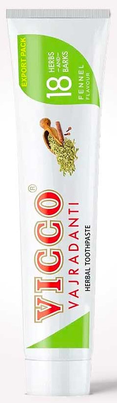 Vicco, Pasta do zębów toothpaste fennel, 200 g