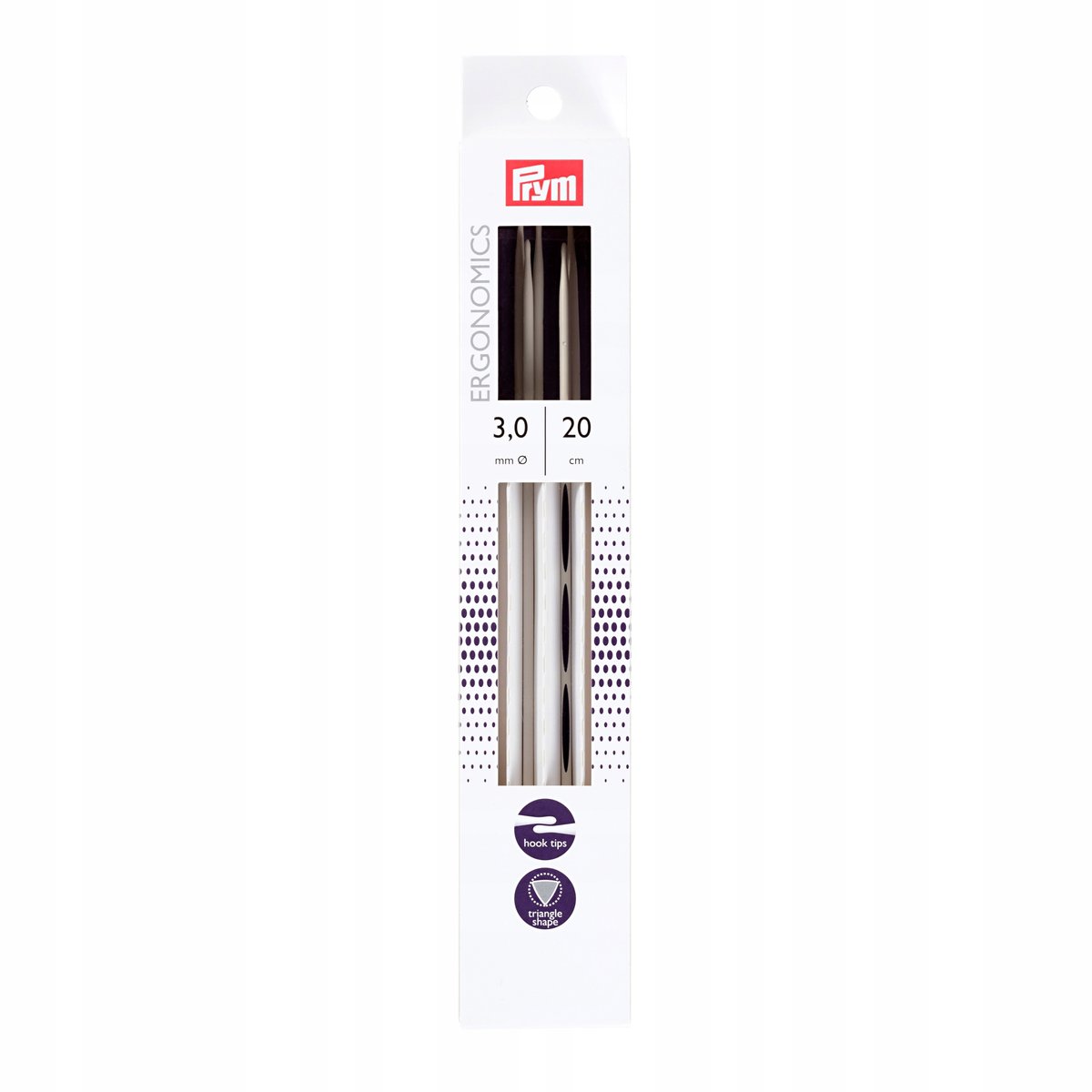 DRUTY DO SKARPET PRYM ERGONOMICS 3 mm 20cm 194202