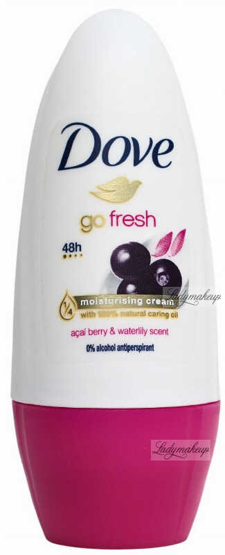 Dove - Go Fresh - 48h Anti-Perspirant - Antyperspirant w kulce - Jagody Acai i Lilia Wodna - 50 ml