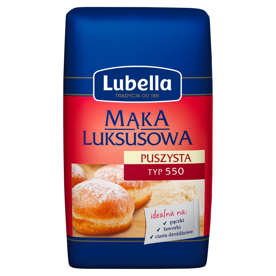 Lubella - Mąka luksusowa puszysta typ 550 1 kg