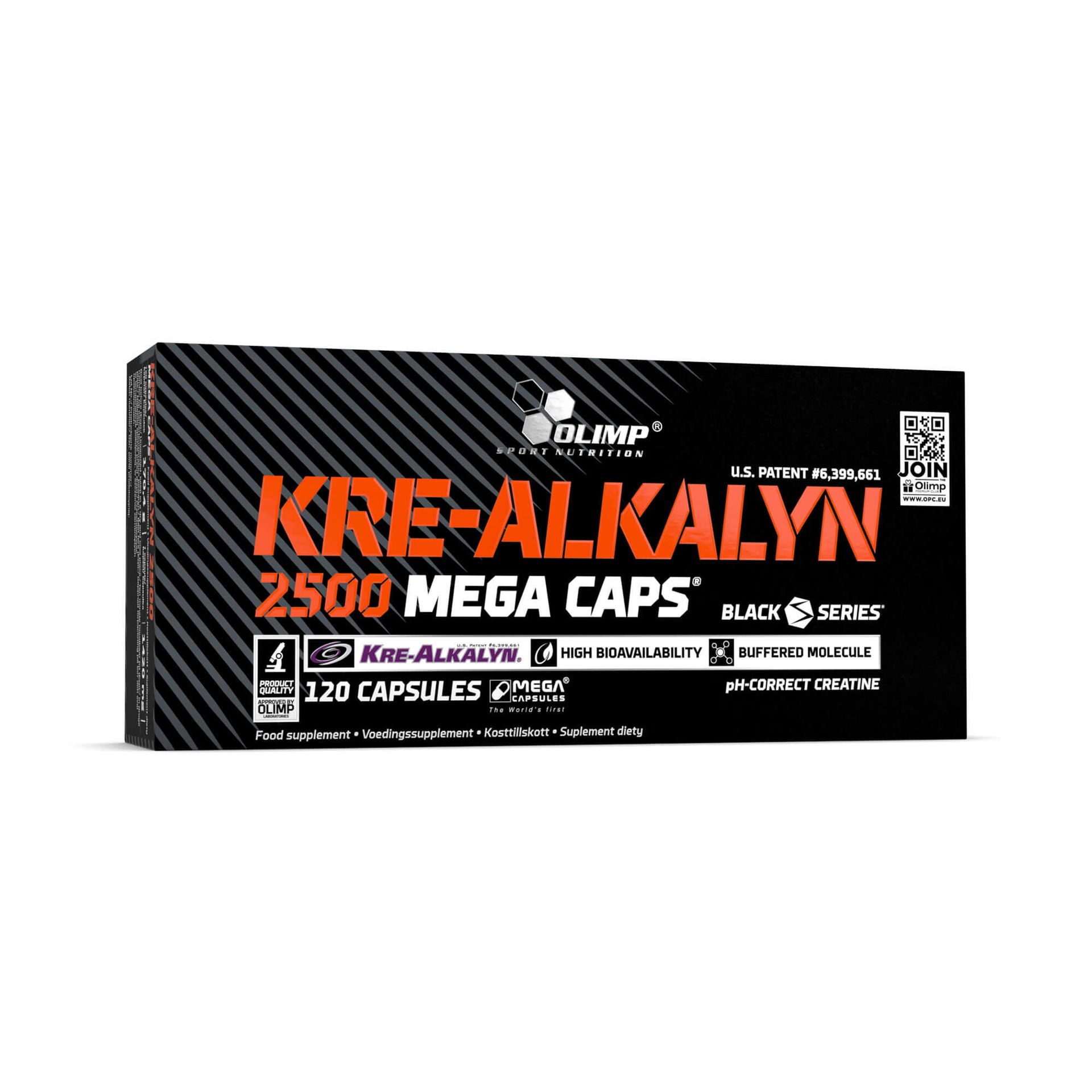 Kreatyna Olimp Kre-Alkalyn® 2500 Mega Caps® - 120 Kapsułek