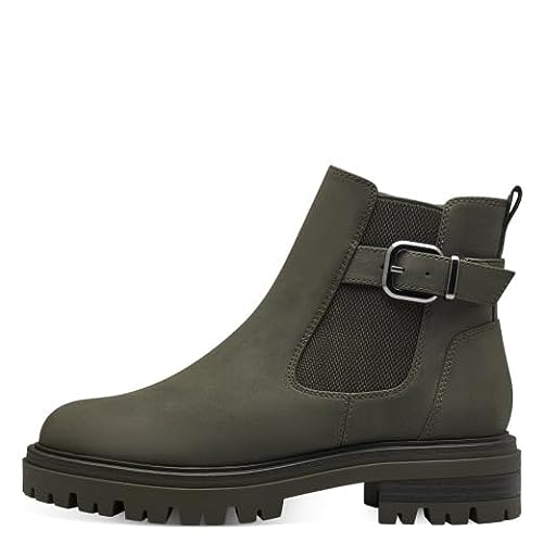 Tamaris Damskie botki 1-1-25499-41, szarobrązowy, 36 EU