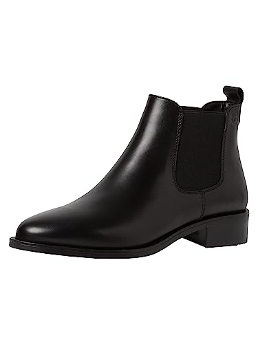 Tamaris Damskie botki 1-1-25376-41, czarny, 42 EU