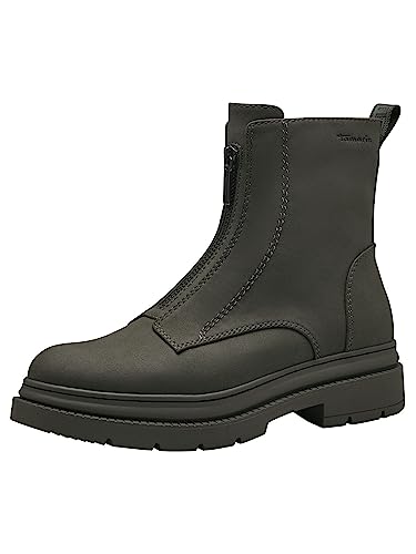 Tamaris Damskie botki 1-1-25496-41, oliwkowy, 41 EU