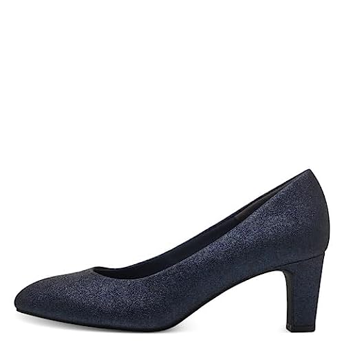 Tamaris Damskie czółenka 1-1-22419-41, Navy Glam, 37 EU, Navy Glam, 37 eu