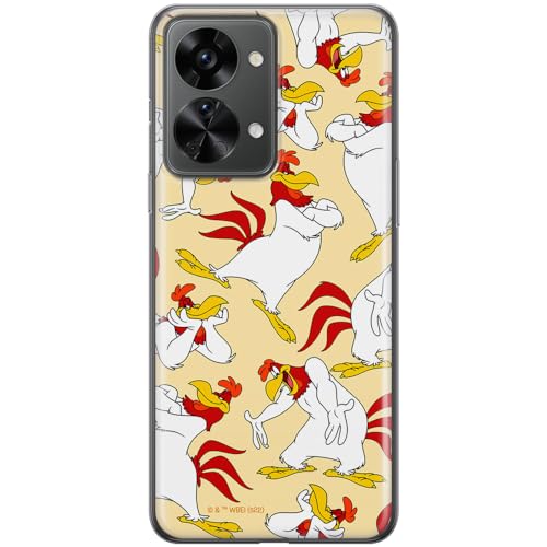 ERT GROUP etui na telefon OnePlus NORD 2T 5G, case oryginalny i oficjalnie licencjonowany przez Looney Tunes, wzór Foghorn Leghorn 001, optymalnie dopasowane, plecki z TPU częściowo przeźroczyste