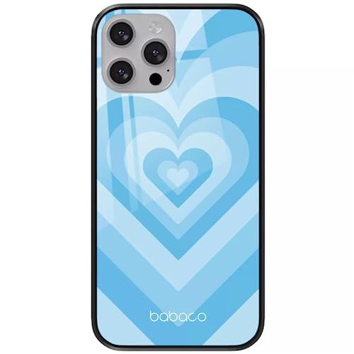 ERT GROUP etui na telefon Apple Iphone 13 PRO, case oryginalny i oficjalnie licencjonowany przez Babaco, wzór Hearts 007, wykonany z hartowanego szkła, etui ochronne
