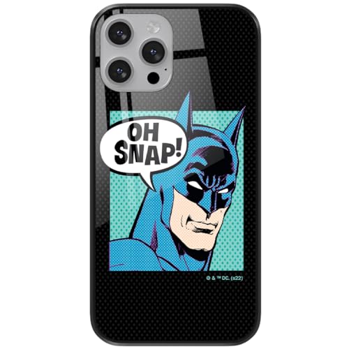 ERT GROUP etui na telefon Apple Iphone 13 MINI, case oryginalny i oficjalnie licencjonowany przez DC, wzór Batman 038, wykonany z hartowanego szkła, etui ochronne