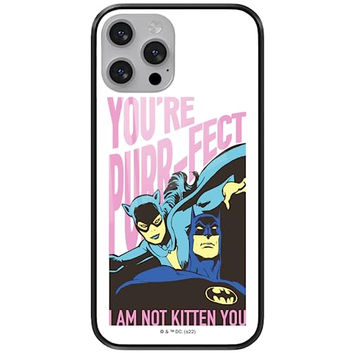 ERT GROUP etui na telefon Apple Iphone 13 MINI, case oryginalny i oficjalnie licencjonowany przez DC, wzór Batman 067, wykonany z hartowanego szkła, etui ochronne