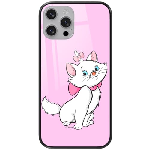 ERT GROUP etui na telefon Apple Iphone 13, case oryginalny i oficjalnie licencjonowany przez Disney, wzór Marie 007, wykonany z hartowanego szkła, etui ochronne