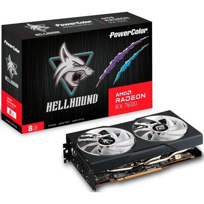 POWERCOLOR Radeon RX 7600 Hellhound 8GB