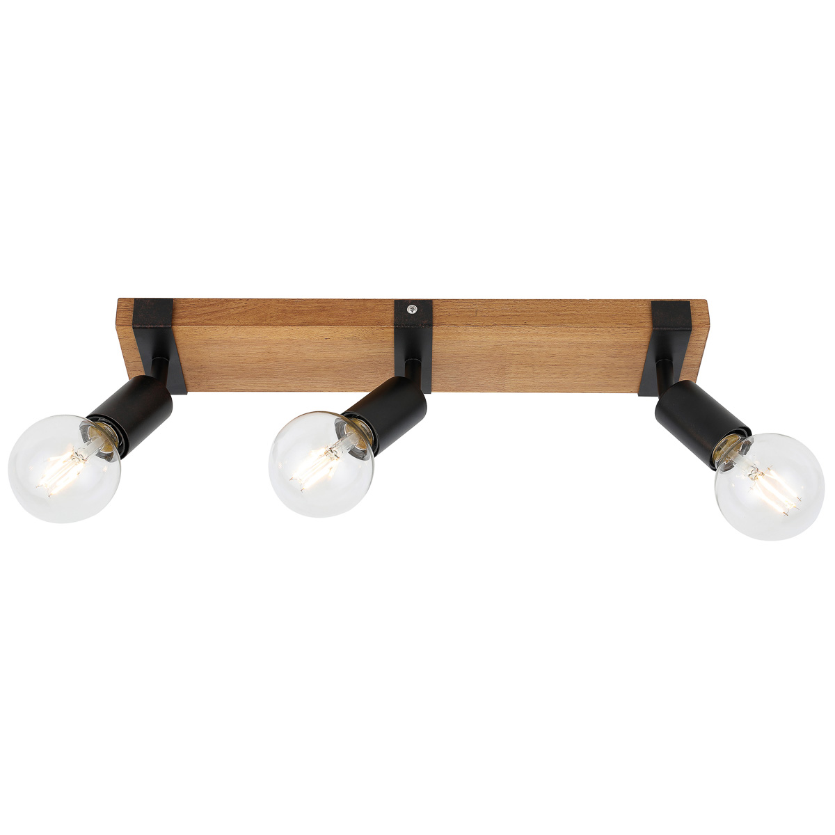 Rustykalna lampa sufitowa z reflektorami SPL-2079-3 z serii MOLINI