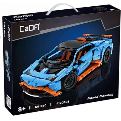 Cada Speed Cowboy Klocki supersamochód pojazd 1120 el.