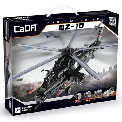 Cada Klocki Helikopter Śmigłowiec szturmowy Wojskowy WZ-10