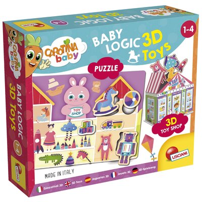 Puzzle Carotina Baby Logic 3D Zabawki