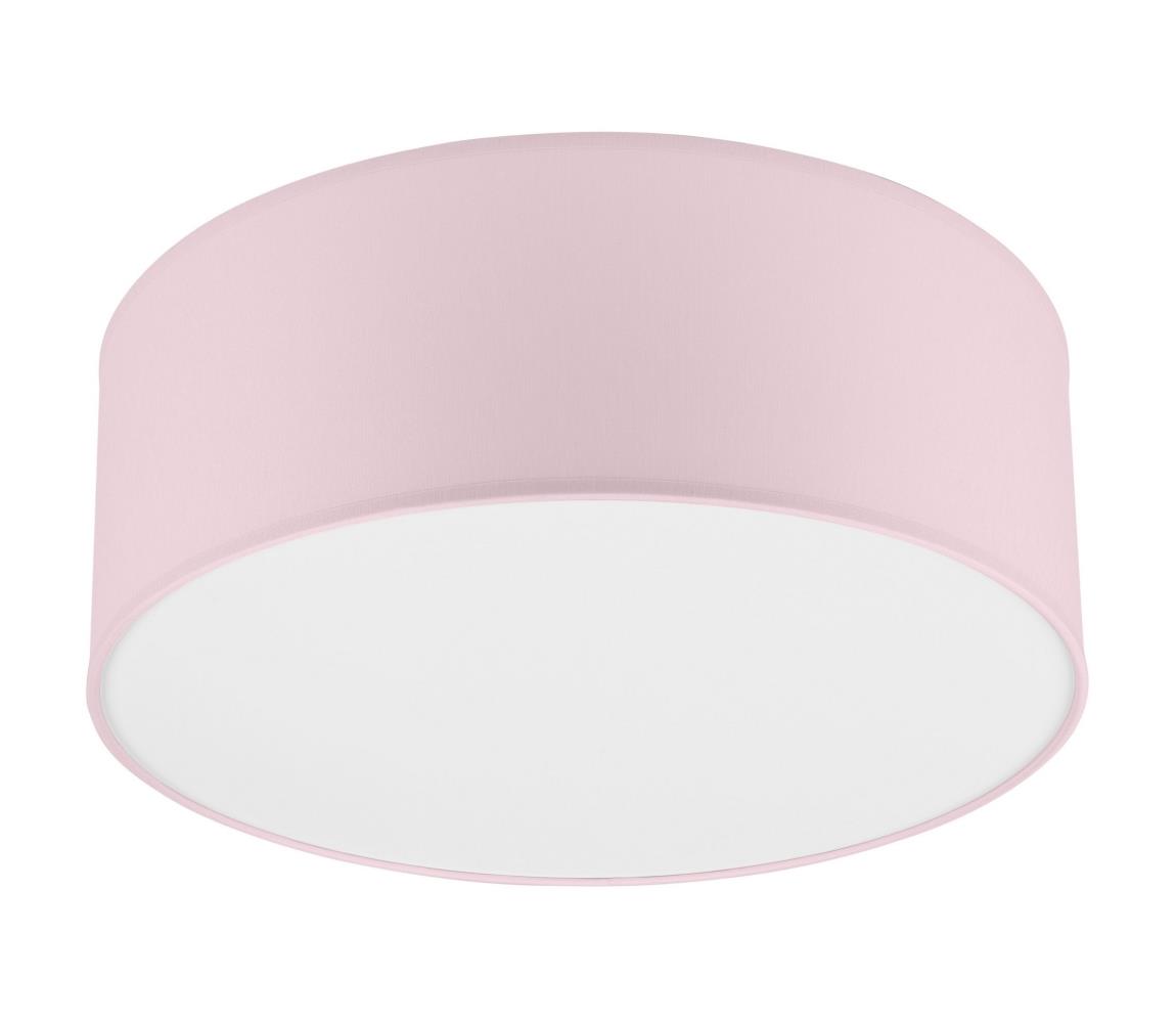 Plafon SIRJA PASTEL 1xE27/60W/230V śr. 35 cm różowy