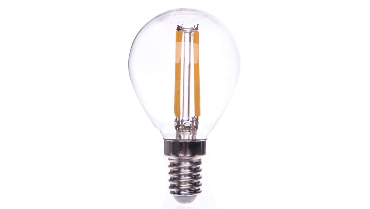 EMOS Żarówka LED Filament Mini Globe 4W E14 teplá bílá Z74230)