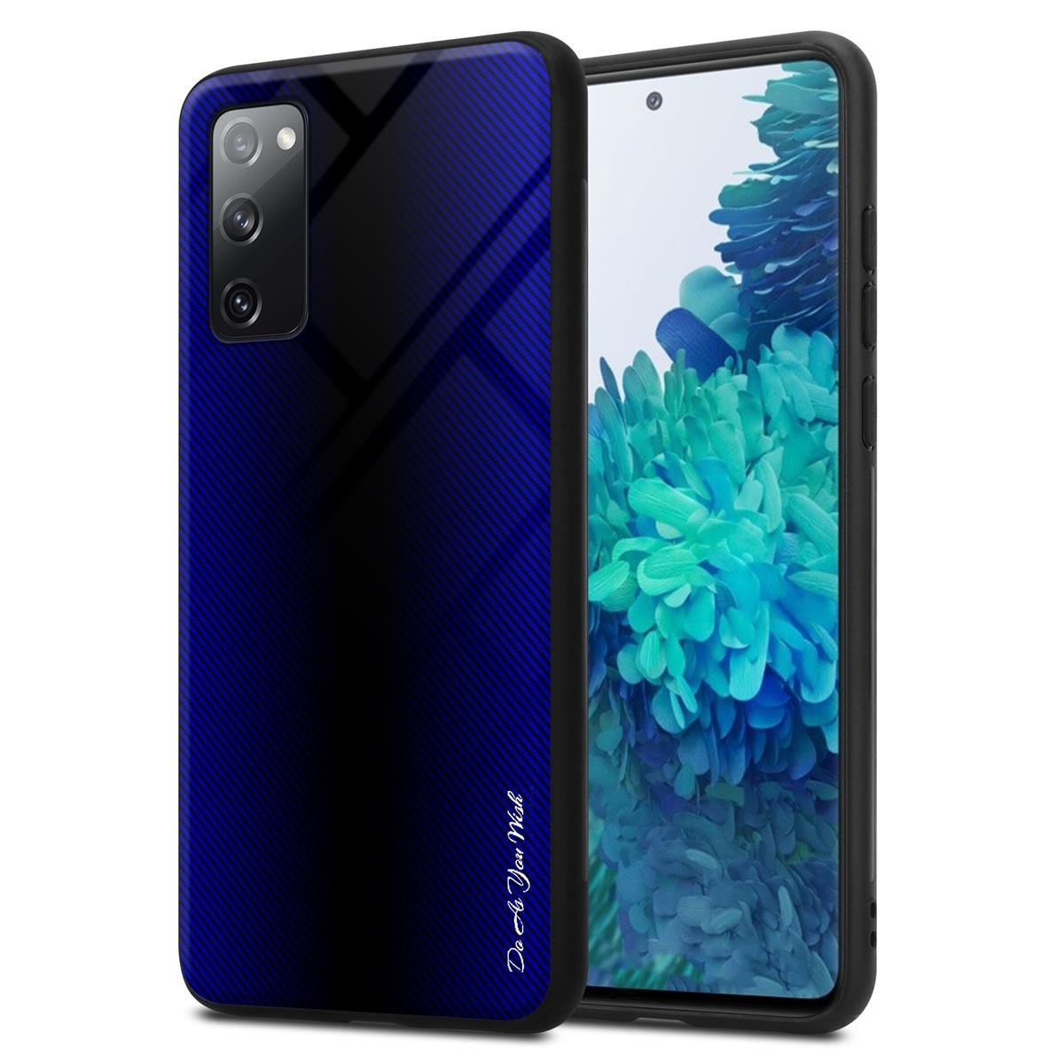 Pokrowiec Do Samsung Galaxy S20 FE w KOBALTOWY FIOLET TPU Etui Ochronny Case Cover Obduowa Silikon Cadorabo