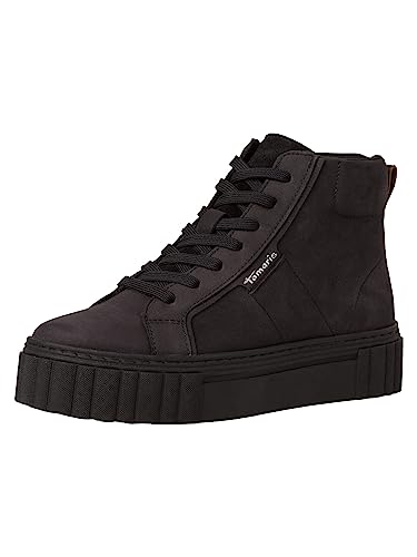 Tamaris Damskie 1-1-25227-41 Botki, Black/Leopard, 40 EU, Black Leopard, 40 EU