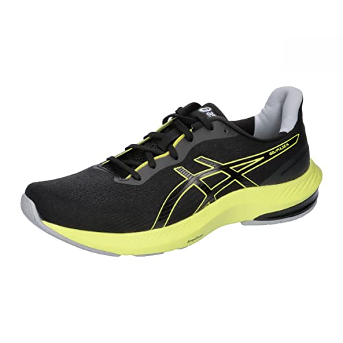 ASICS Gel-Pulse 14, męskie trampki, Czarny połysk żółty, 42.5 EU