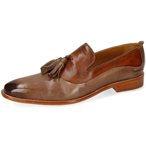 Melvin & Hamilton Męskie klapki Leonardo 24, brązowy, 41 EU