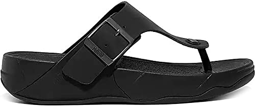 Fitflop Męskie klapki Trakk Ii z klamrą, Czarny, 46 EU