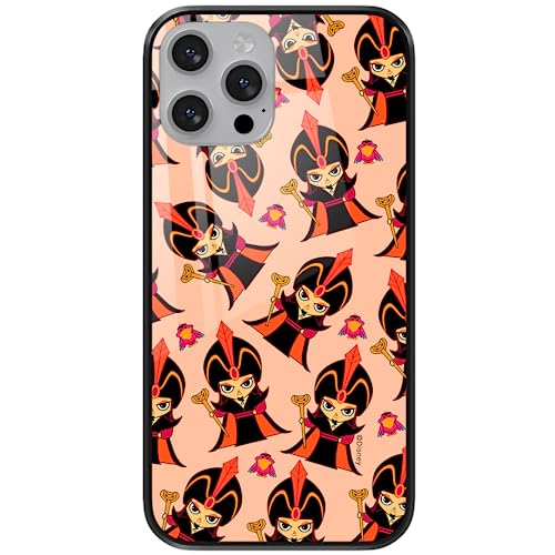 ERT GROUP etui na telefon Apple Iphone 13 PRO, case oryginalny i oficjalnie licencjonowany przez Disney, wzór Jafar 002, wykonany z hartowanego szkła, etui ochronne